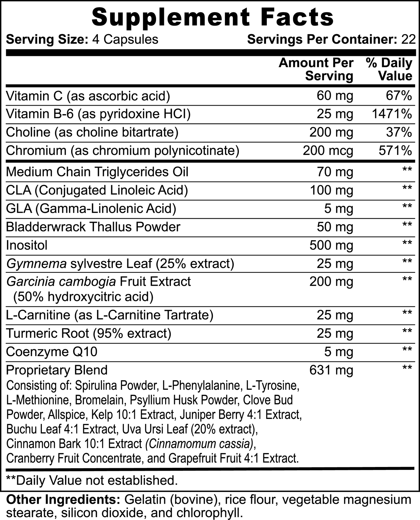 Fusion Fat Burner With MCT Stretched Fusion