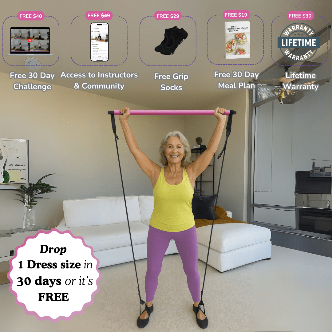 Official Multi-Functional Pilates Bar Free Grip Socks 100