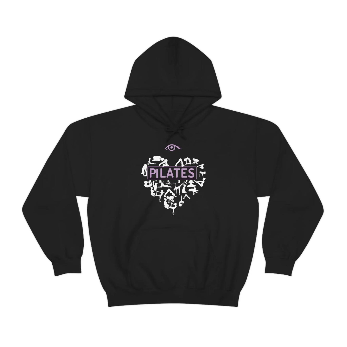 I Love Pilates Sweatshirt (Black) Printify
