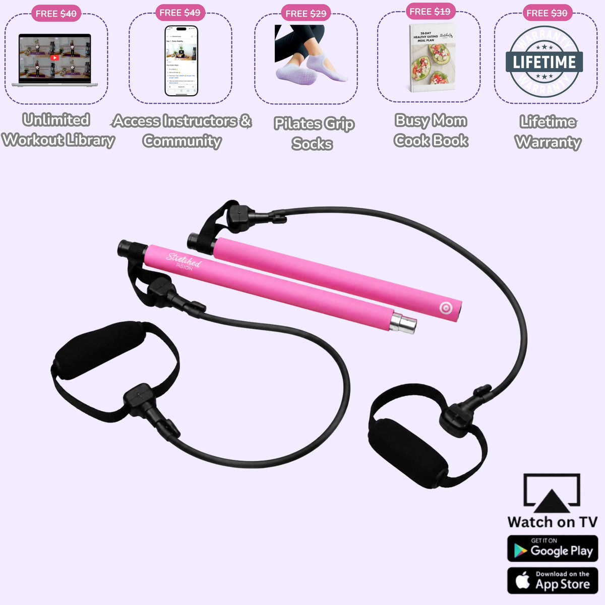 Multi-Functional Pilates Bar