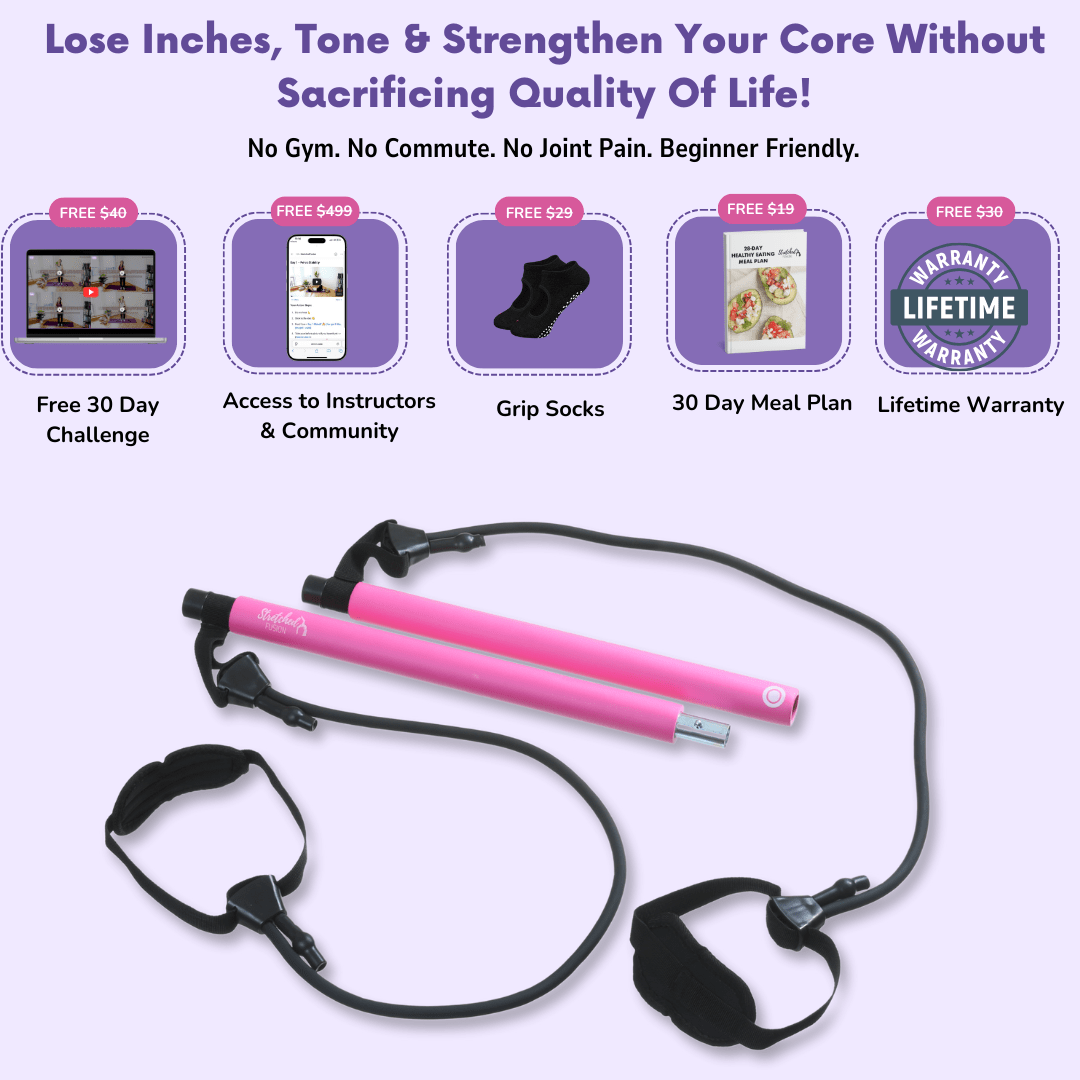Stretched Fusion Pilates Bar