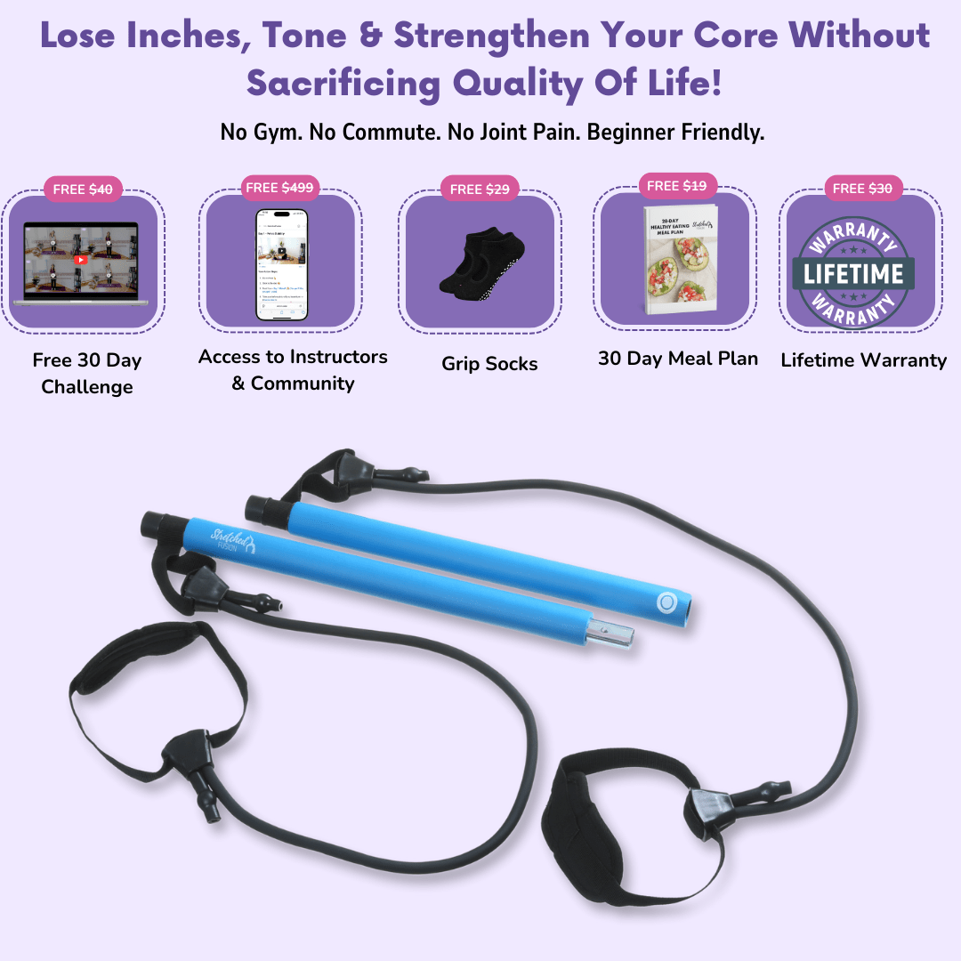 Stretched Fusion Pilates Bar