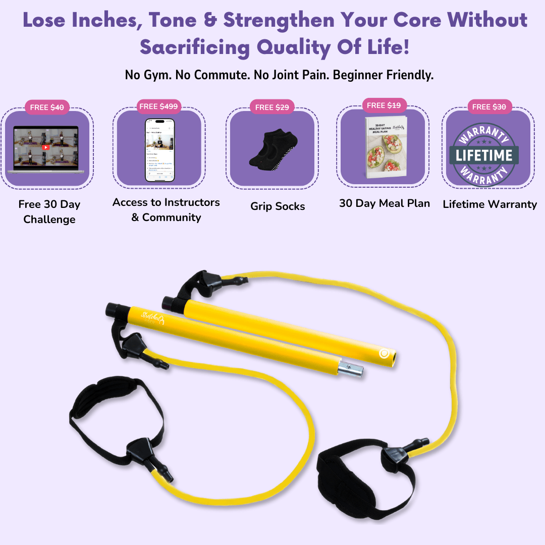 Stretched Fusion Pilates Bar