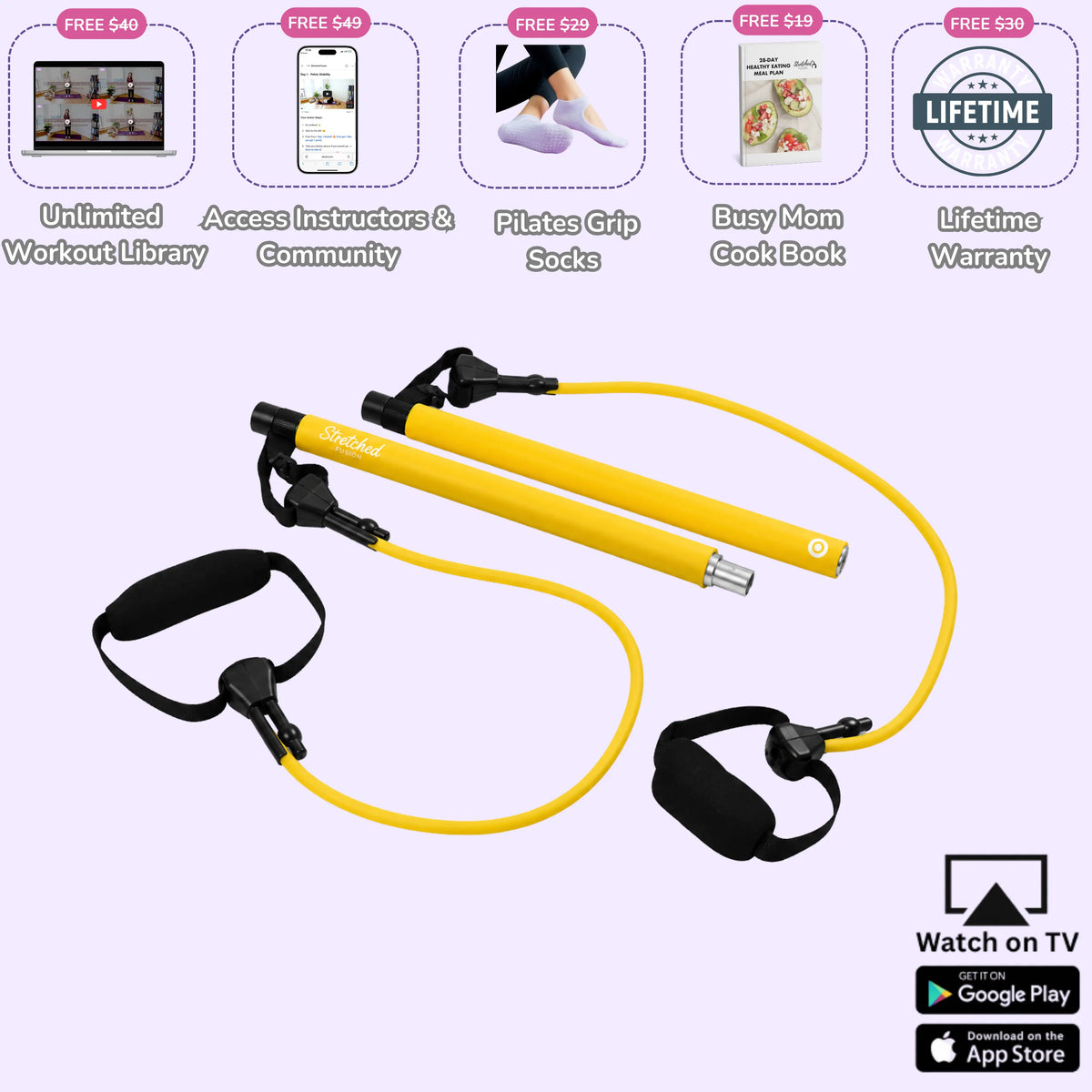 Multi-Functional Pilates Bar