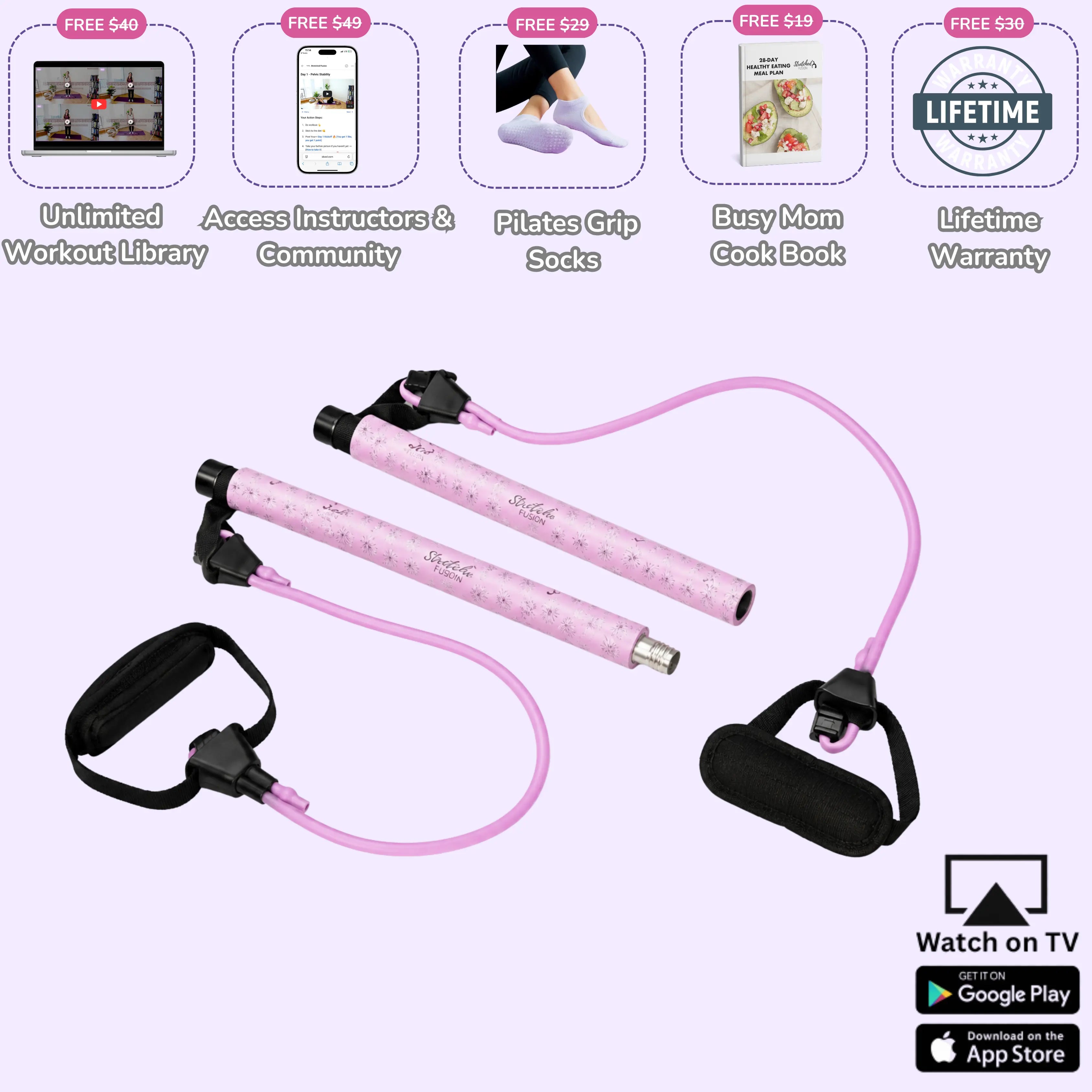 Multi-Functional Pilates Bar