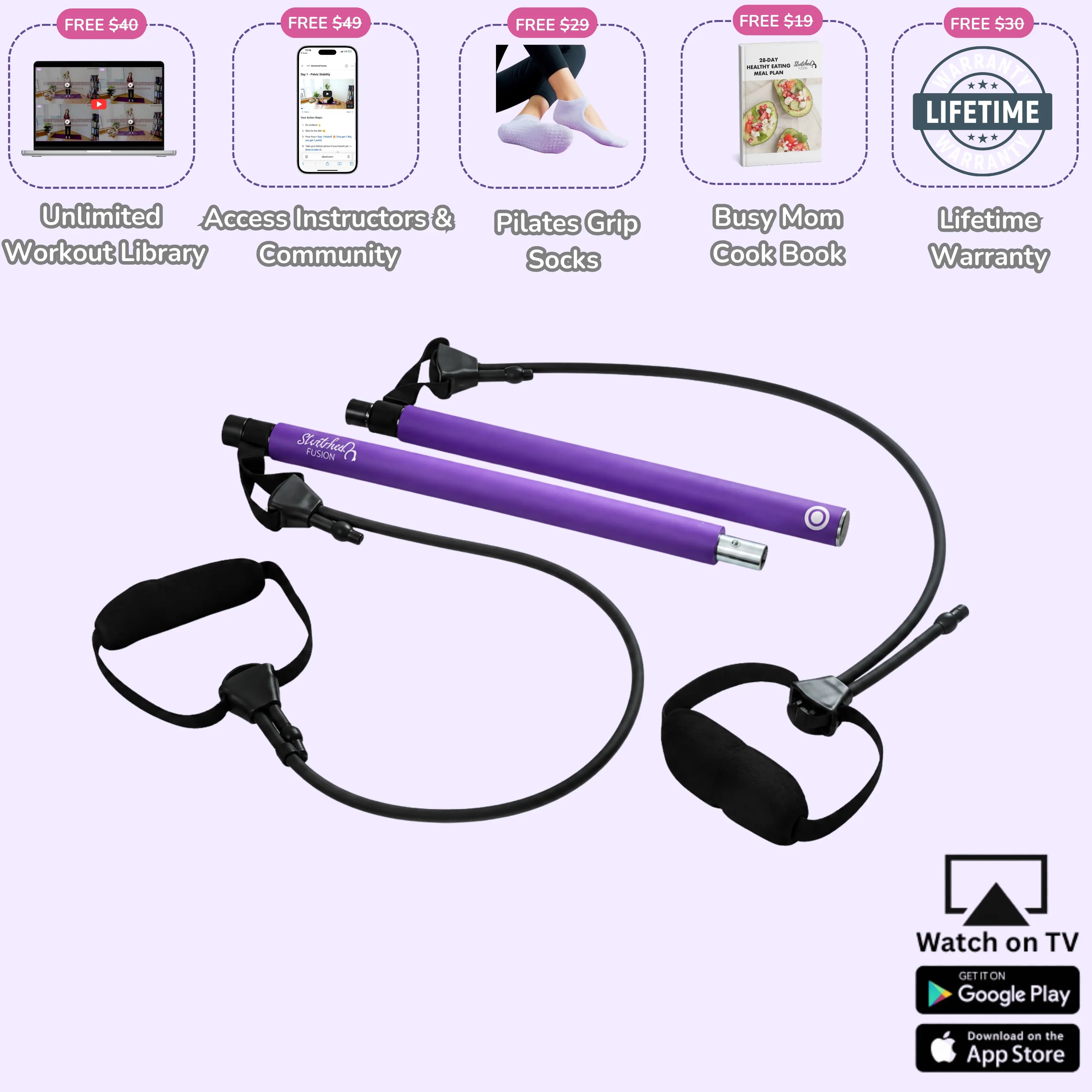 Multi-Functional Pilates Bar