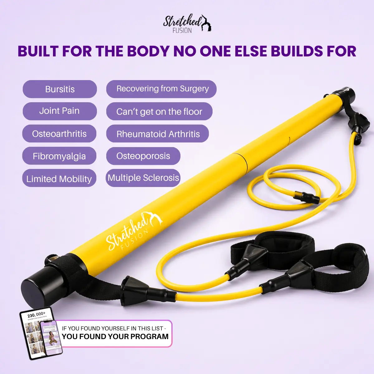 Stretched Fusion™ Seated Sculpt & Mobility System Stretched Fusion