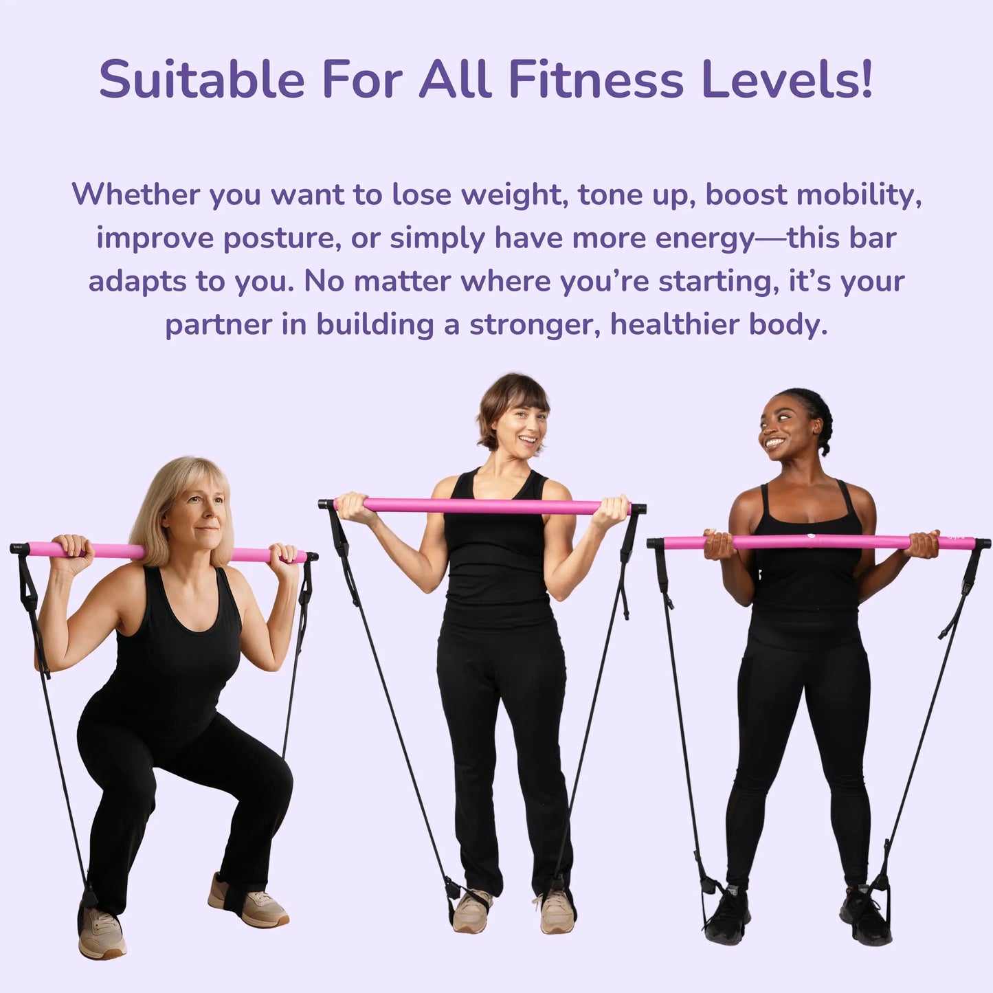 Stretched Fusion™ Pilates Bar Stretched Fusion