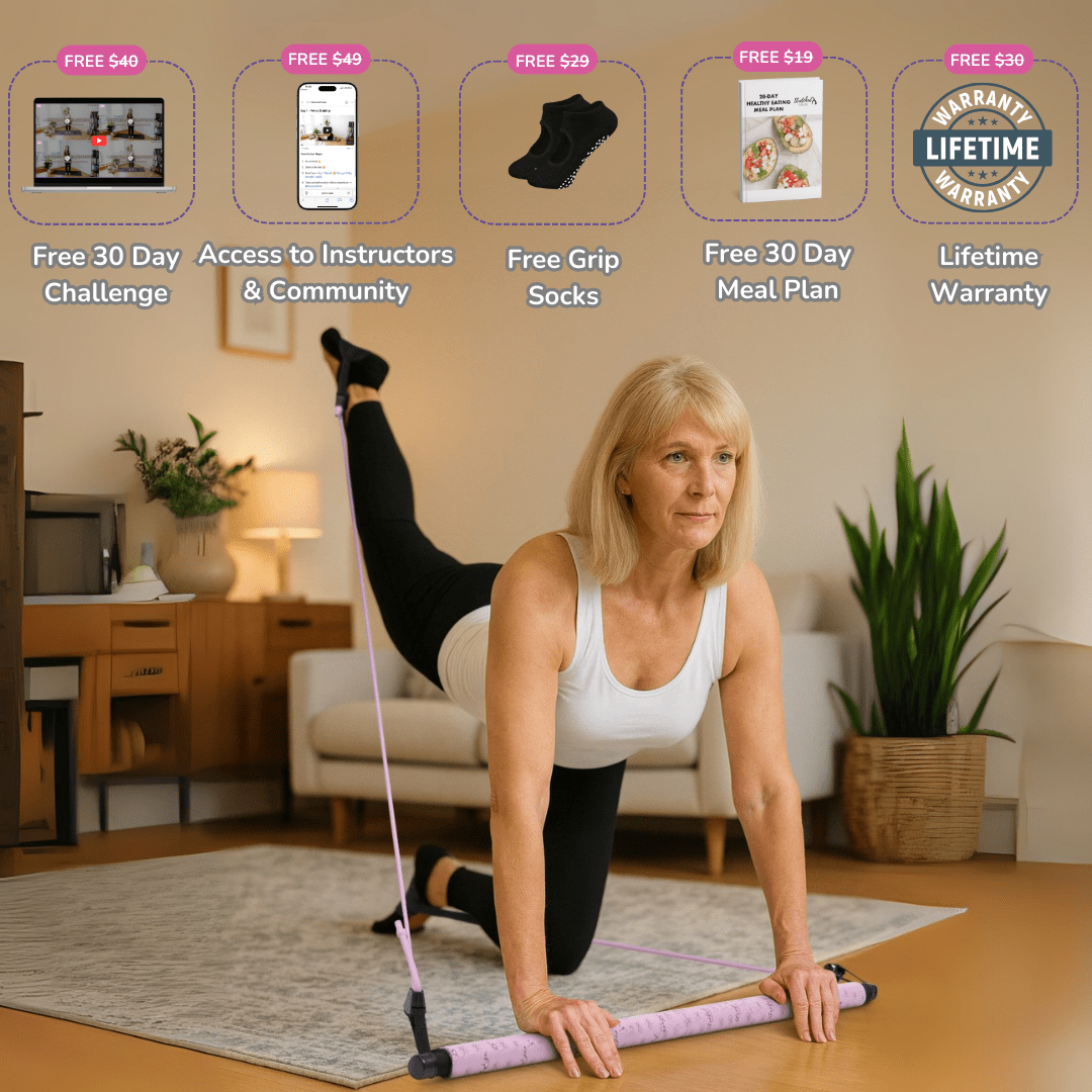 Fusion Pilates Power Bar + 30 Day Confidence Reset Challenge