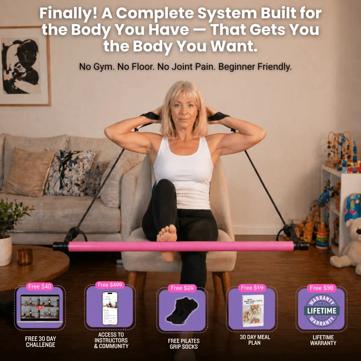 Stretched Fusion™ Seated Sculpt & Mobility System Stretched Fusion