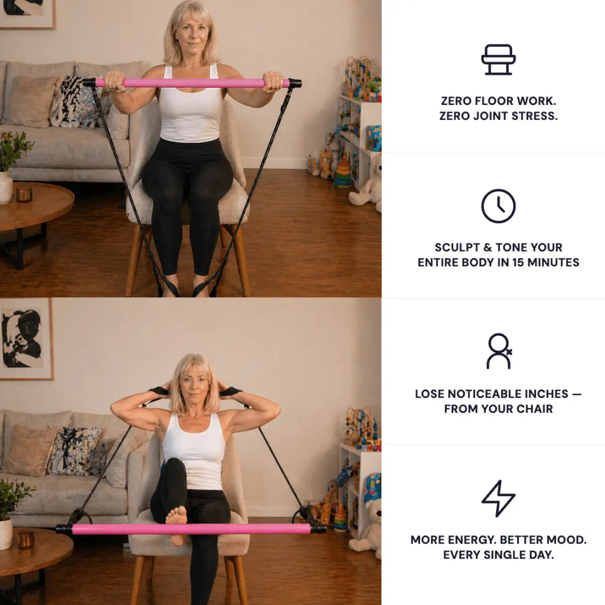 Stretched Fusion™ Seated Sculpt & Mobility System Stretched Fusion