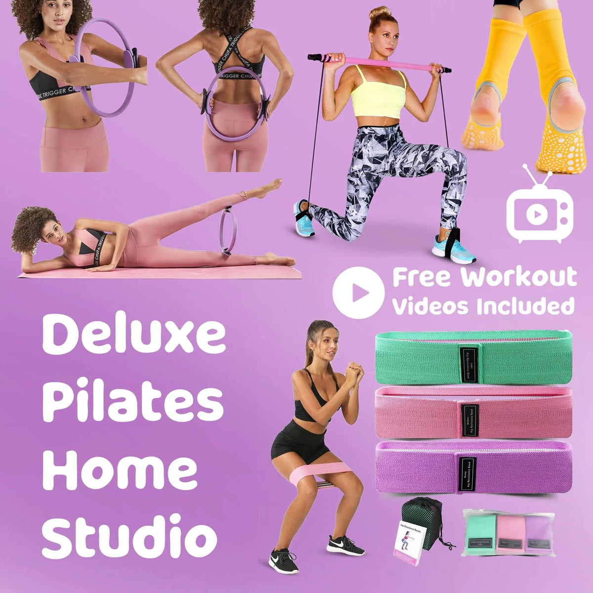 Deluxe Pilates Home Studio Stretched Fusion